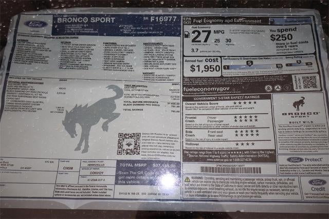 2025 Ford Bronco Sport Big Bend Demo