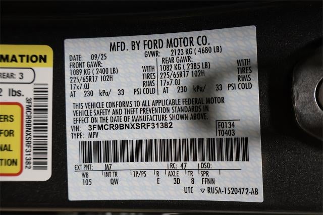 2025 Ford Bronco Sport Big Bend Demo