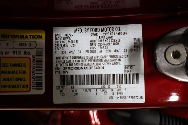 2025 Ford Bronco Sport Big Bend Demo