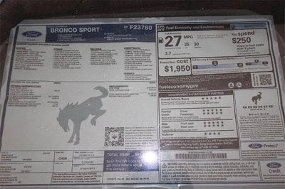 2025 Ford Bronco Sport Outer Banks Demo