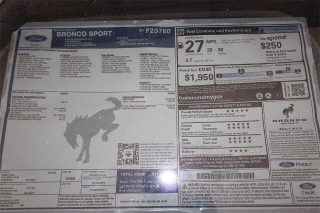 2025 Ford Bronco Sport Outer Banks Demo