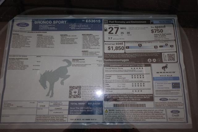 2026 Ford Bronco Sport Outer Banks
