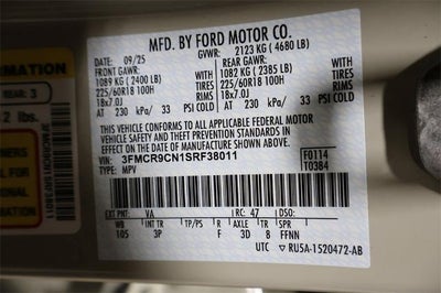 2025 Ford Bronco Sport Outer Banks Demo