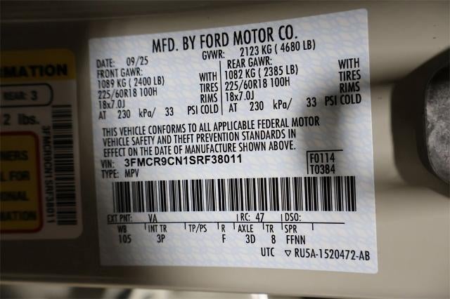 2025 Ford Bronco Sport Outer Banks Demo