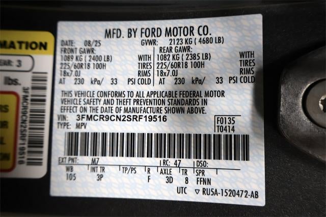 2025 Ford Bronco Sport Outer Banks Demo