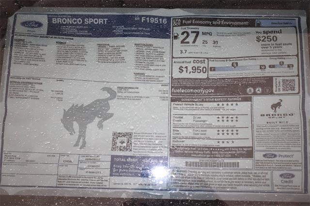 2025 Ford Bronco Sport Outer Banks Demo