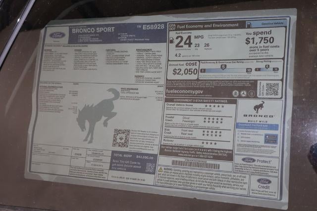 2026 Ford Bronco Sport Outer Banks Demo