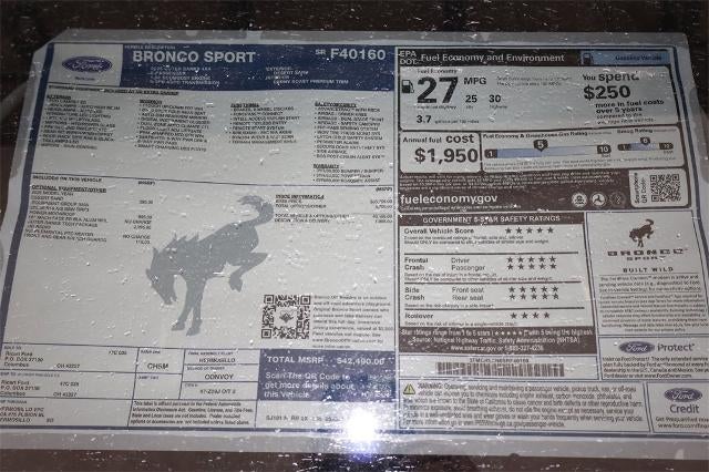 2025 Ford Bronco Sport Outer Banks Demo