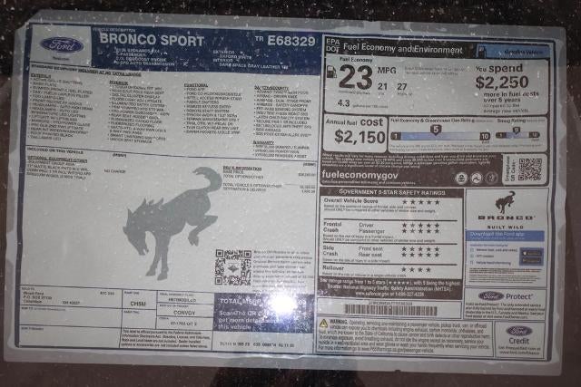 2026 Ford Bronco Sport Badlands