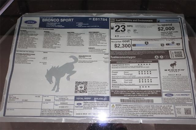 2025 Ford Bronco Sport Badlands