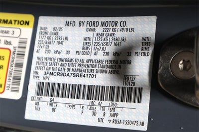 2025 Ford Bronco Sport Badlands