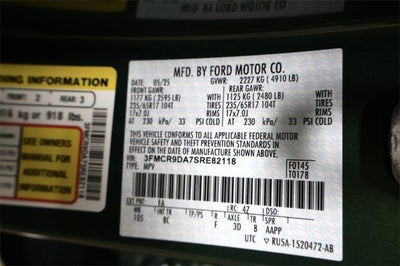 2025 Ford Bronco Sport Badlands