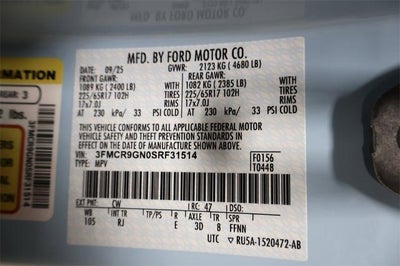 2025 Ford Bronco Sport Heritage Demo