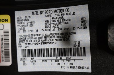 2025 Ford Bronco Sport Heritage Demo