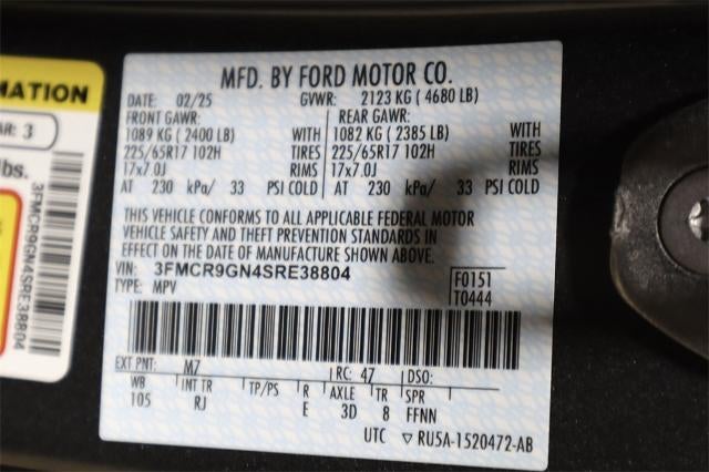 2025 Ford Bronco Sport Heritage Demo