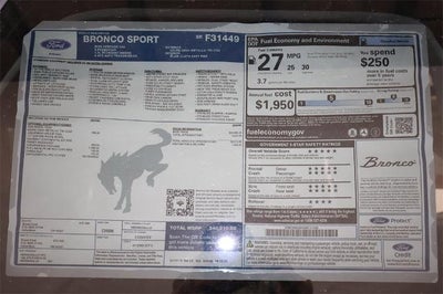 2025 Ford Bronco Sport Heritage Demo