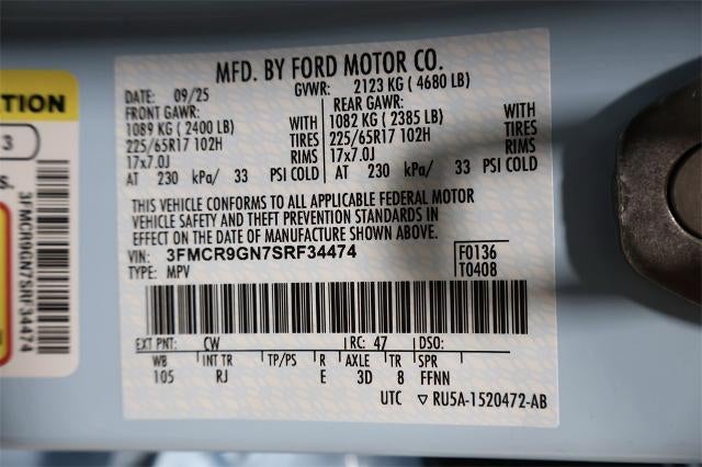 2025 Ford Bronco Sport Heritage Demo