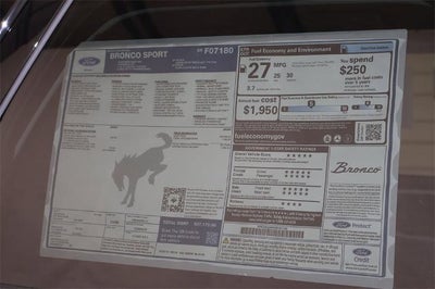 2025 Ford Bronco Sport Heritage Demo