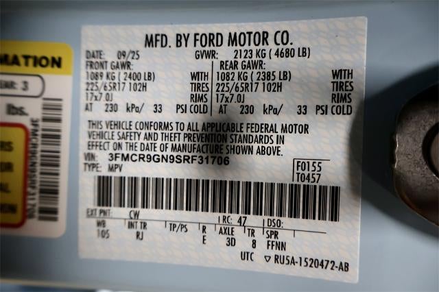 2025 Ford Bronco Sport Heritage Demo