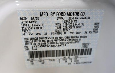 2025 Ford Maverick Lobo Standard