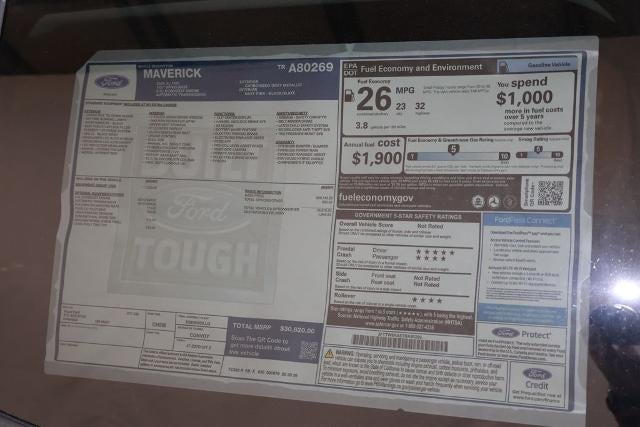 2026 Ford Maverick XL Demo