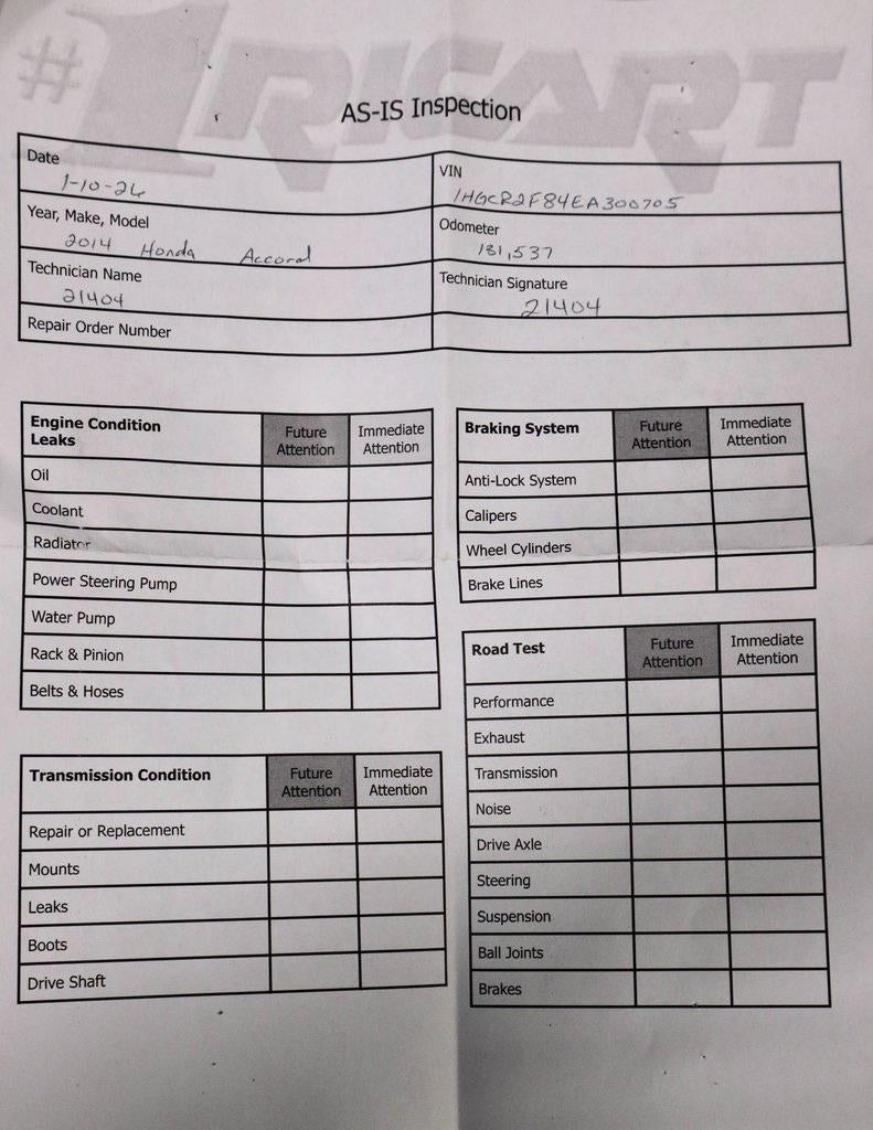 2014 Honda Accord Sedan EX-L