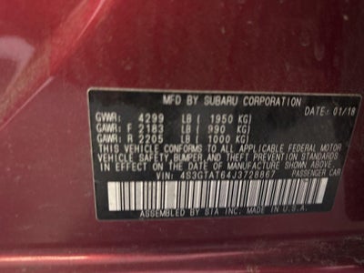 2018 Subaru Impreza Limited