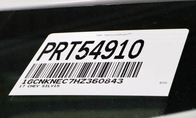 2017 Chevrolet Silverado 1500 Regular Cab Long Box 4-Wheel Drive WT