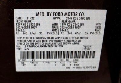 2022 Ford Edge SEL AWD