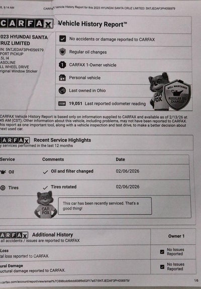 2023 Hyundai SANTA CRUZ Limited AWD