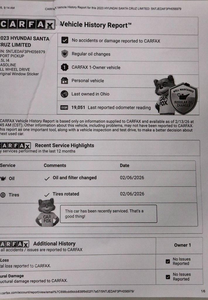 2023 Hyundai SANTA CRUZ Limited AWD