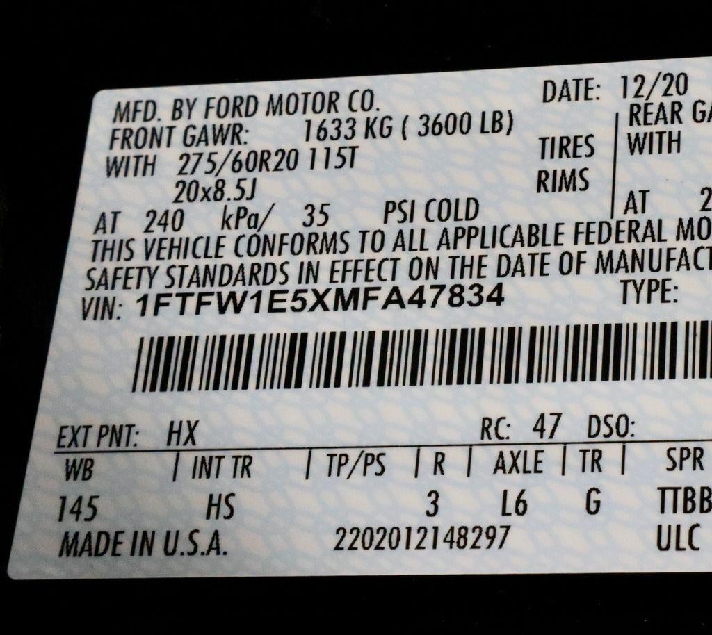 2021 Ford F-150 Lariat