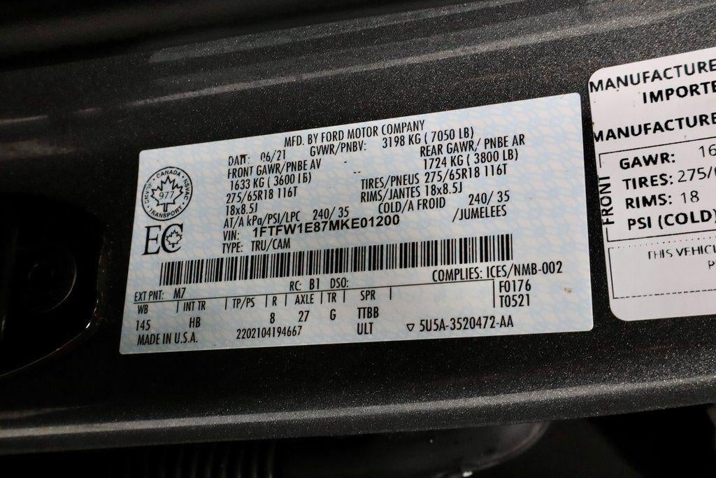 2021 Ford F-150 Lariat