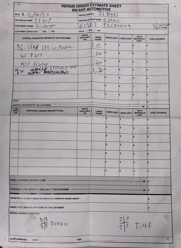 2023 Nissan Altima 2.5 SV