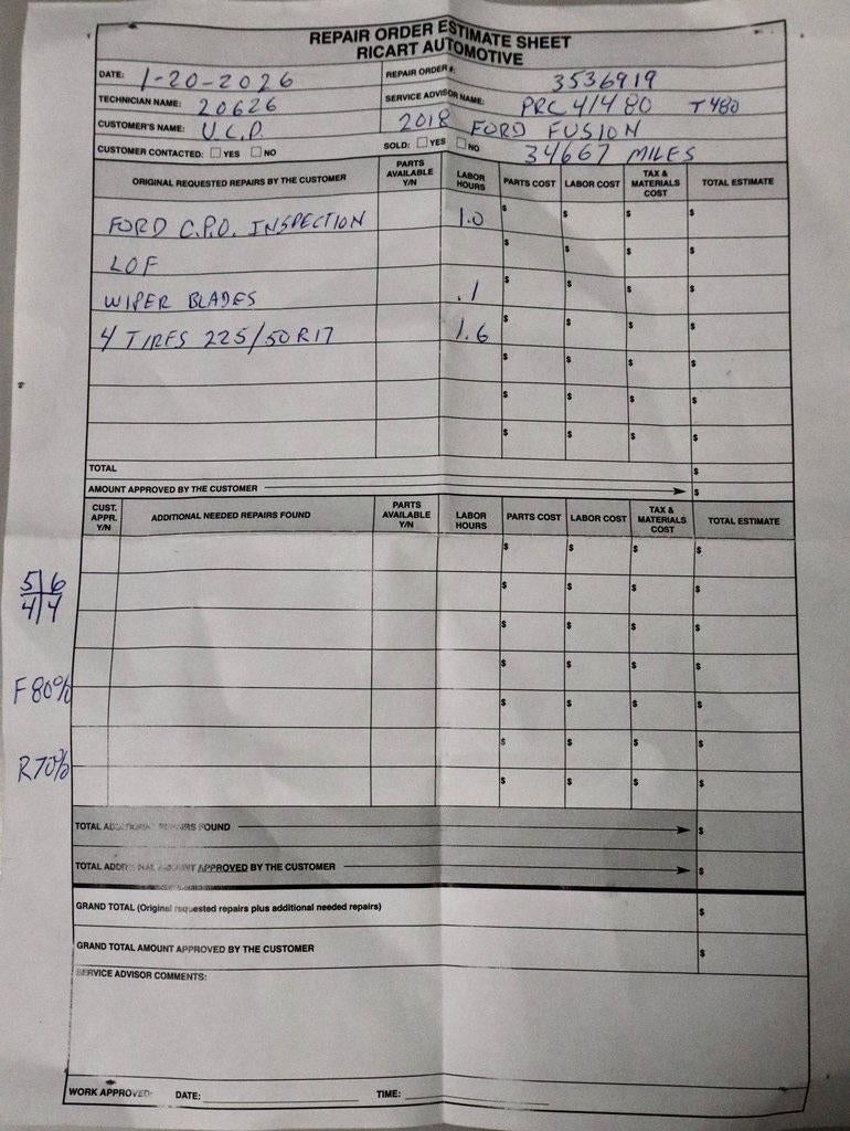 2018 Ford Fusion Hybrid S