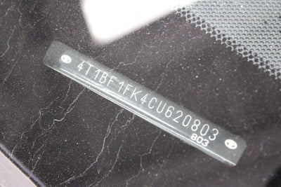 2012 Toyota Camry SE