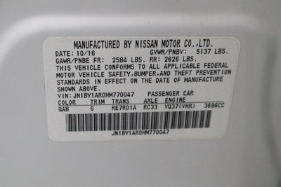 2017 INFINITI Q70 3.7X