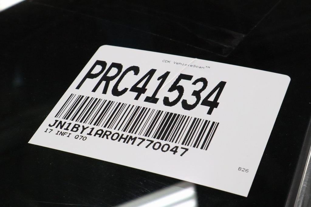 2017 INFINITI Q70 3.7X