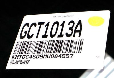 2021 Genesis G80 3.5T