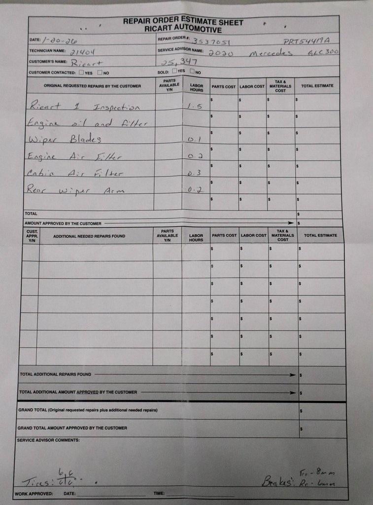 2020 Mercedes-Benz GLC GLC 300