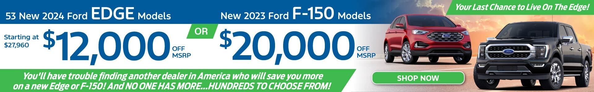 Edge-F150 sale
