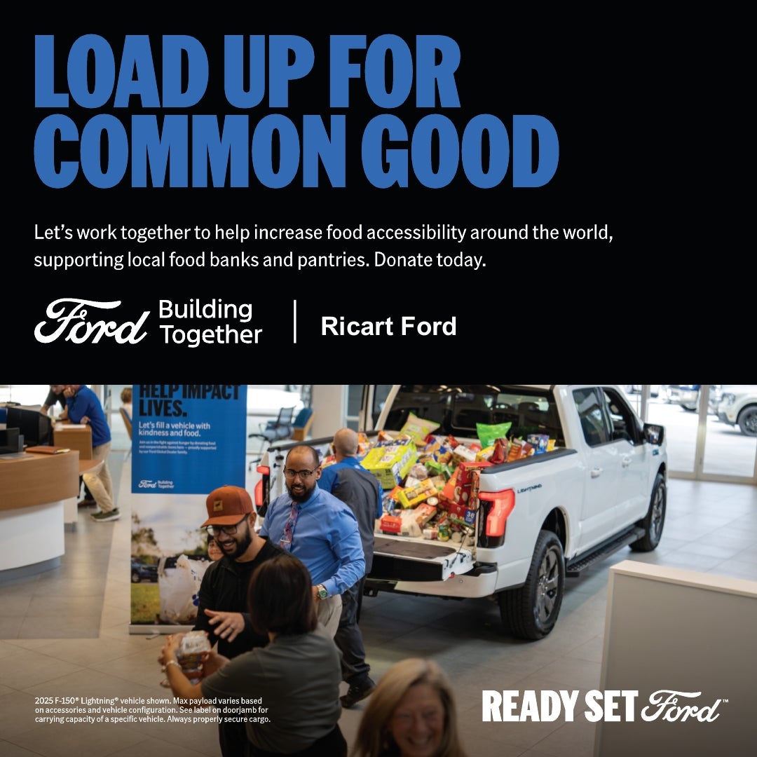 Ford Building Together food drive supporting local food bank