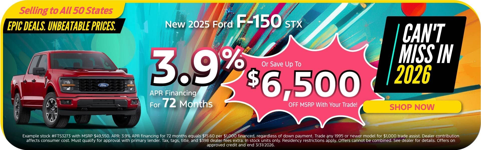 New 2025 Ford F-150 STX