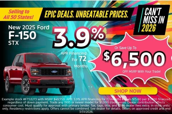 New 2025 Ford F-150 STX