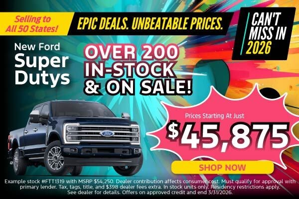 NEW Ford Super Dutys