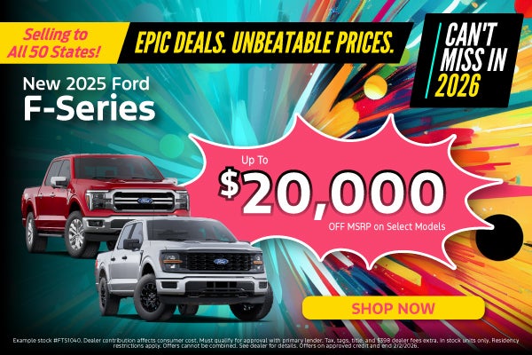 New 2025 Ford F-Series