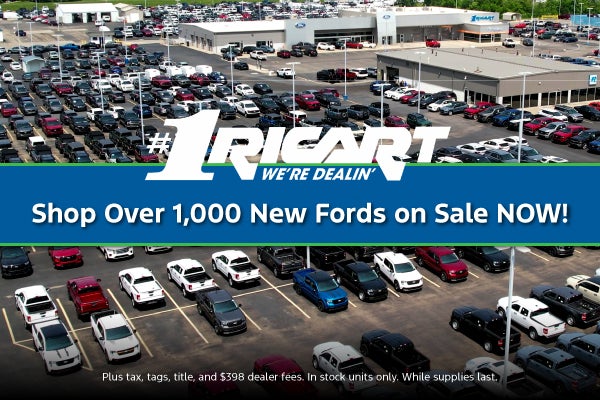 Shop Over 1,000 New Fords On Sale NOW!