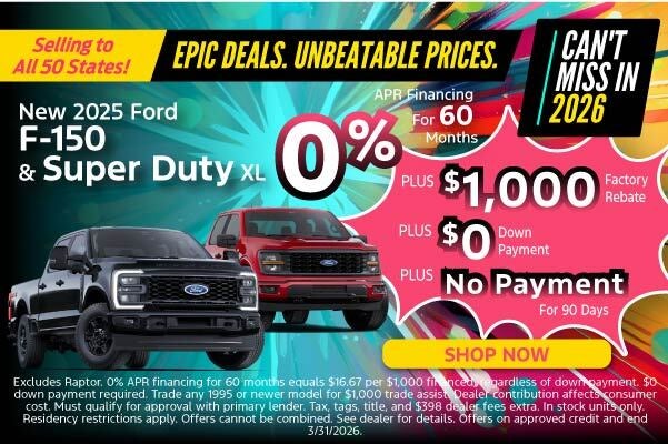 New 2025 Ford F-150 STX