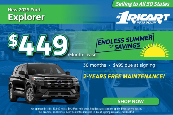 2026 Explorer $449