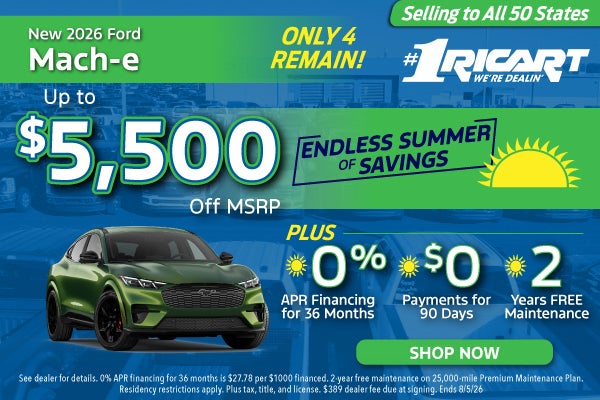New 2026 Ford Mach-e